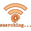 Searching Wifi Donuts Wlan Internet