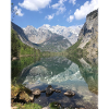Mountain and lake in Bavaria