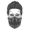 Gangster Bandit Skull