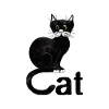 Black cat fortunately