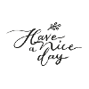 Positive Message Day in Calligraphy Style