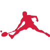 logo badminton player player2