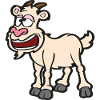 Laughing goat