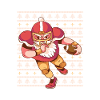 Santa football tshirt