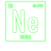 ELEMENT NÉON LUMINEUX