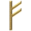 Rune Fehu - luck, prosperity & personal power