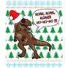 T Rex Christmas Jumper Dinosaur Fan Christmas