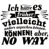 No way shirt design