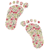 pink liberty footprints