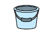 Arsch auf Eimer (Rechts)