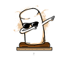 Dabbing Marshmallow Dab Gift