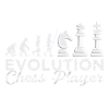 Schach Evolution Schachspieler Geschenkidee