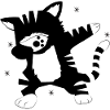 Dabbing Cat Dab Cat