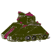 Panzer Blumen Krieg Frieden Peace