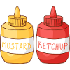 Mustard ketchup
