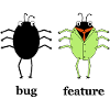 Bug vs feature