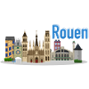 Rouen Flat Design