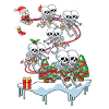 Skeleton Skull Skull Christmas Gift