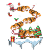 Cadeau noël cochon inde