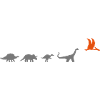 Dinosaur vector