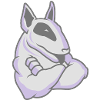 Bullterrier-Maskottchen 3c