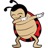 Dabbing Dab ladybug