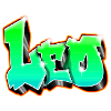 Leo Graffiti Green