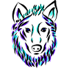 Wolf Dog Wolf's Head
