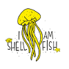 The selfish jellyfish. Sea. Sailor.