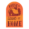 Love Home Happy Tshirt Gift