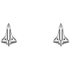 Astronaute fusée spatiale