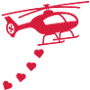Army Helicopter Bombing Love
