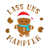 Gingerbread Let's munch Christmas