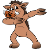 Dabbing Dab Warthog