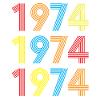 Cadeau d'anniversaire 1974