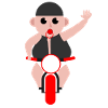 Vélo bébé moto enfant