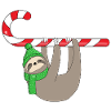 Nikolaus Noël paresseux sucre