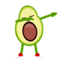 Dabbing Avocado
