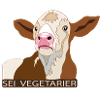 Kalb: Sei Vegetarier