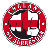 England "No Surrender" Fist