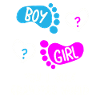 Babyparty Mädchen oder Junge Babyfüße