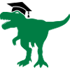 Dinosaurier Doktorhut Promotion Dissertation