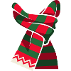 Noël - écharpe de Noël