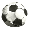 Old leather ball