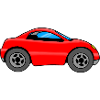 Car children, red car