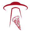 Space UFO pizza