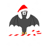 Père Noël Chauve-souris Noël Xmas
