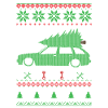 Pull laid de Noël