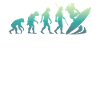 Surfer evolution shirt