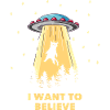 UFO Cat Conspiracy Funny X-Files Gift